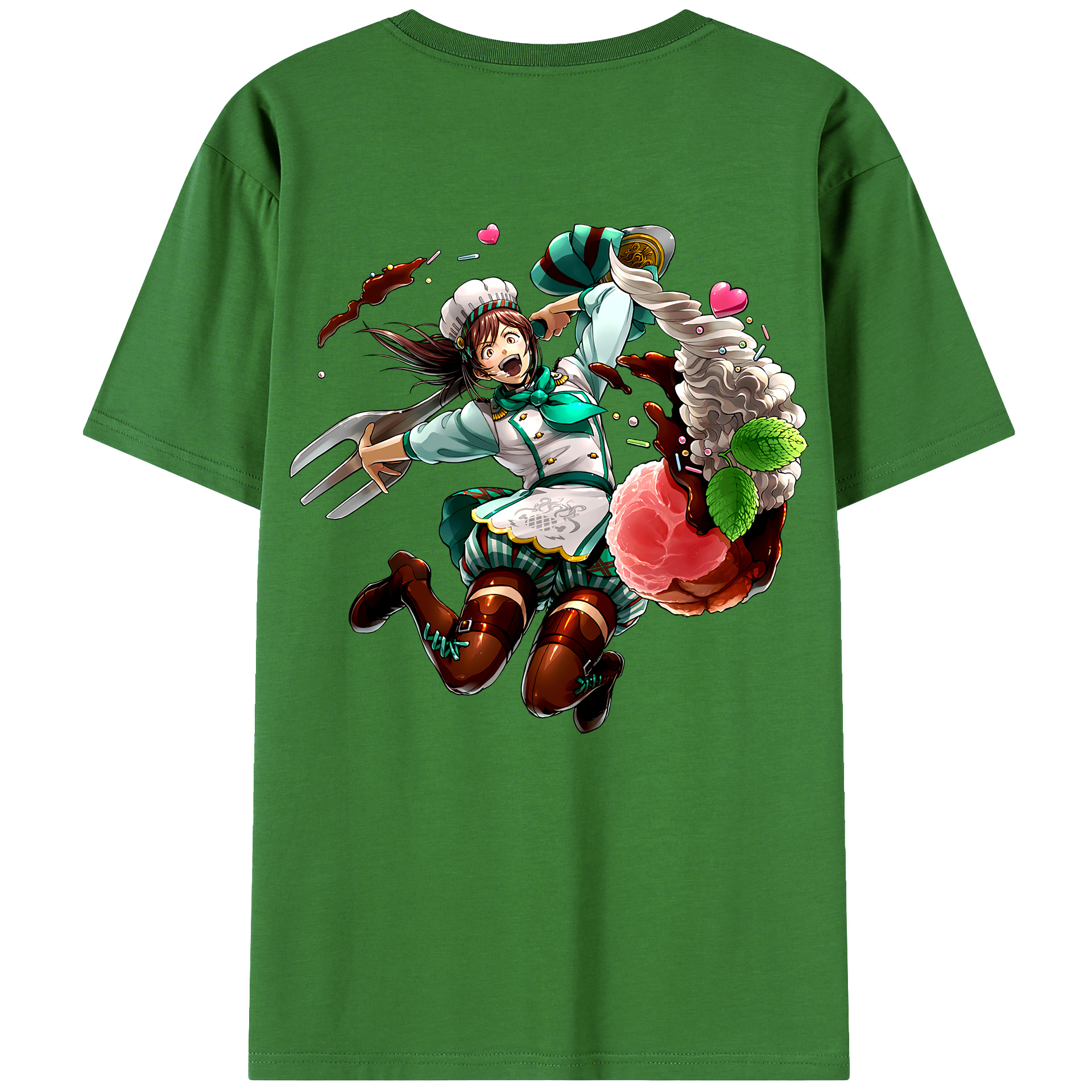 （画像用） 進撃の巨人 サシャ·ブラウス Attack on Titan Sasha Blaus レディース半袖Tシャツ(バックプリント)